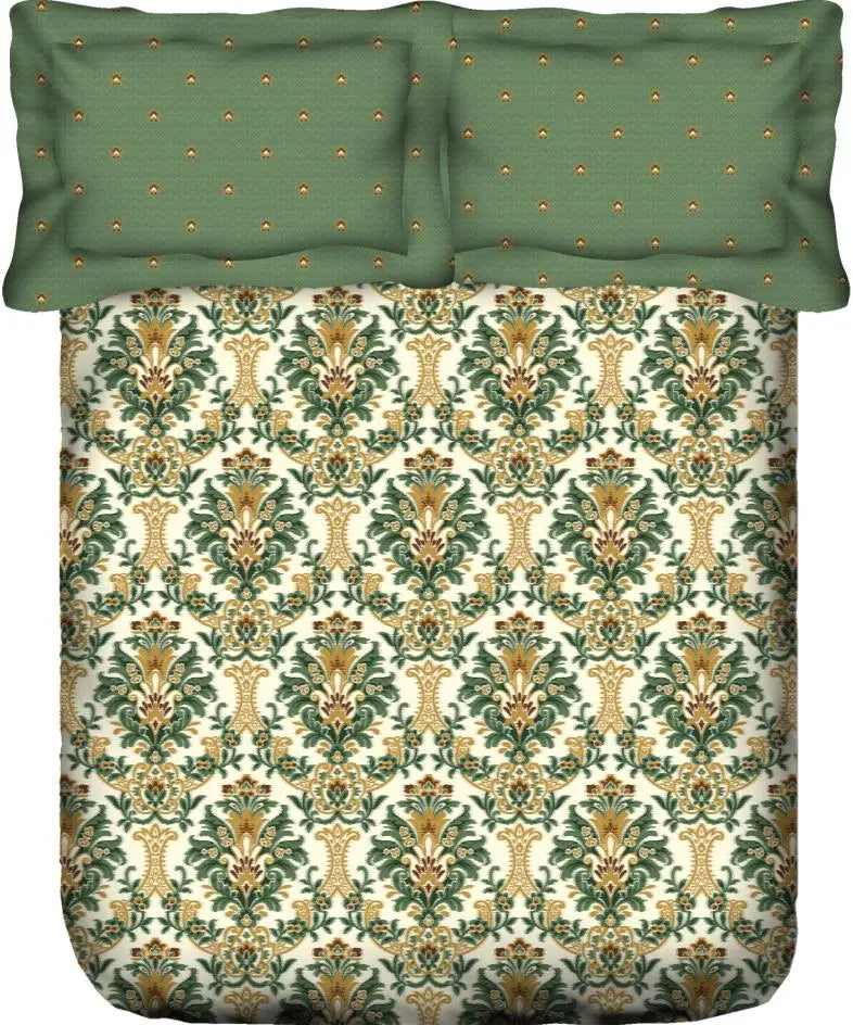 Portico Charlotte Super King Size Bedsheet - grahsajja