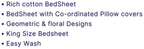 Florida Denver 3Pc Bedhseet Florida