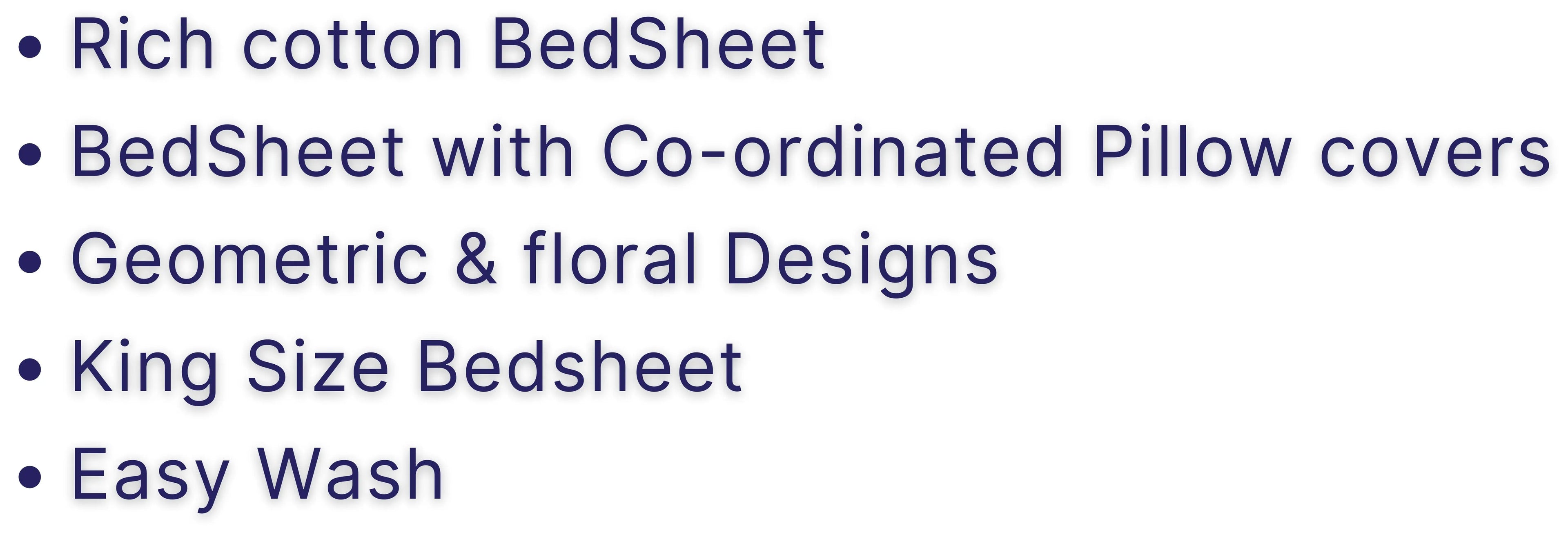 Florida Denver 3Pc Bedhseet Florida