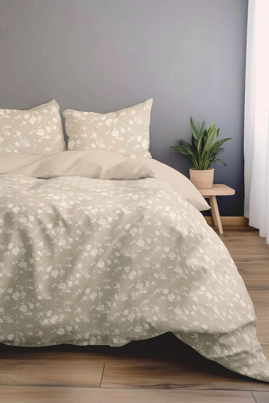 Florida New Sreak King SIze Bedsheet Printed with 2Pc Pillow Cover Florida