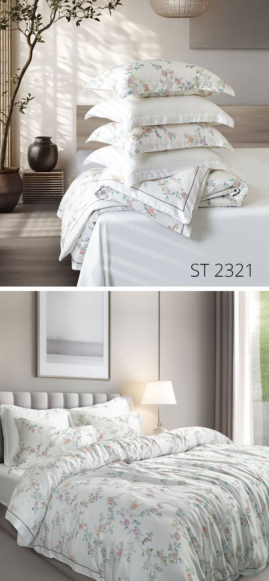 Spread Spain Luxuriously Soft 100% Tencel™ 400 TC 6pcs Bedding Collection