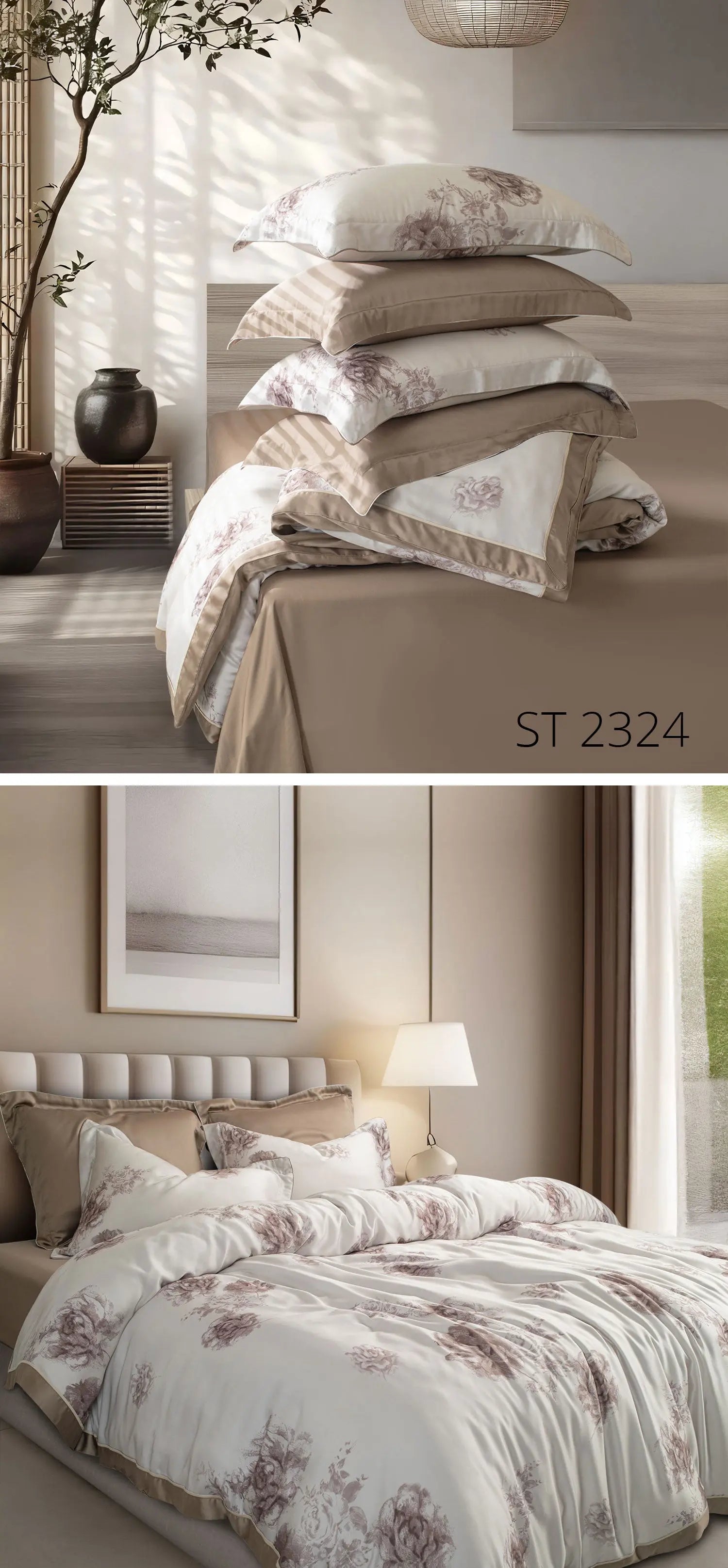 Spread Spain Luxuriously Soft 100% Tencel™ 400 TC 6pcs Bedding Collection SPREAD HOME PROD PVT LTD.