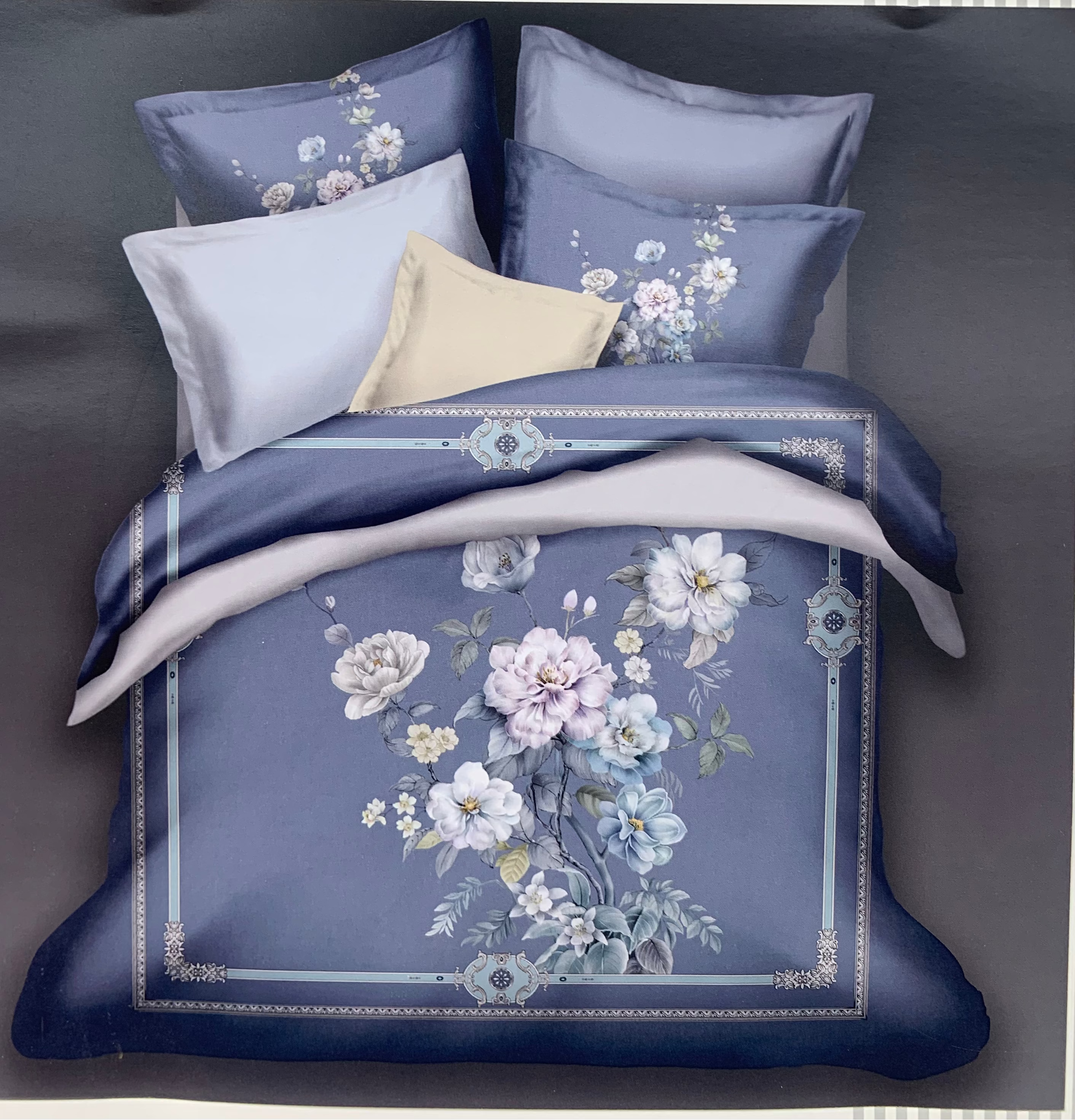 Empress Rochelle Bedsheet Set | 400TC King Size | 3-Piece RF-05