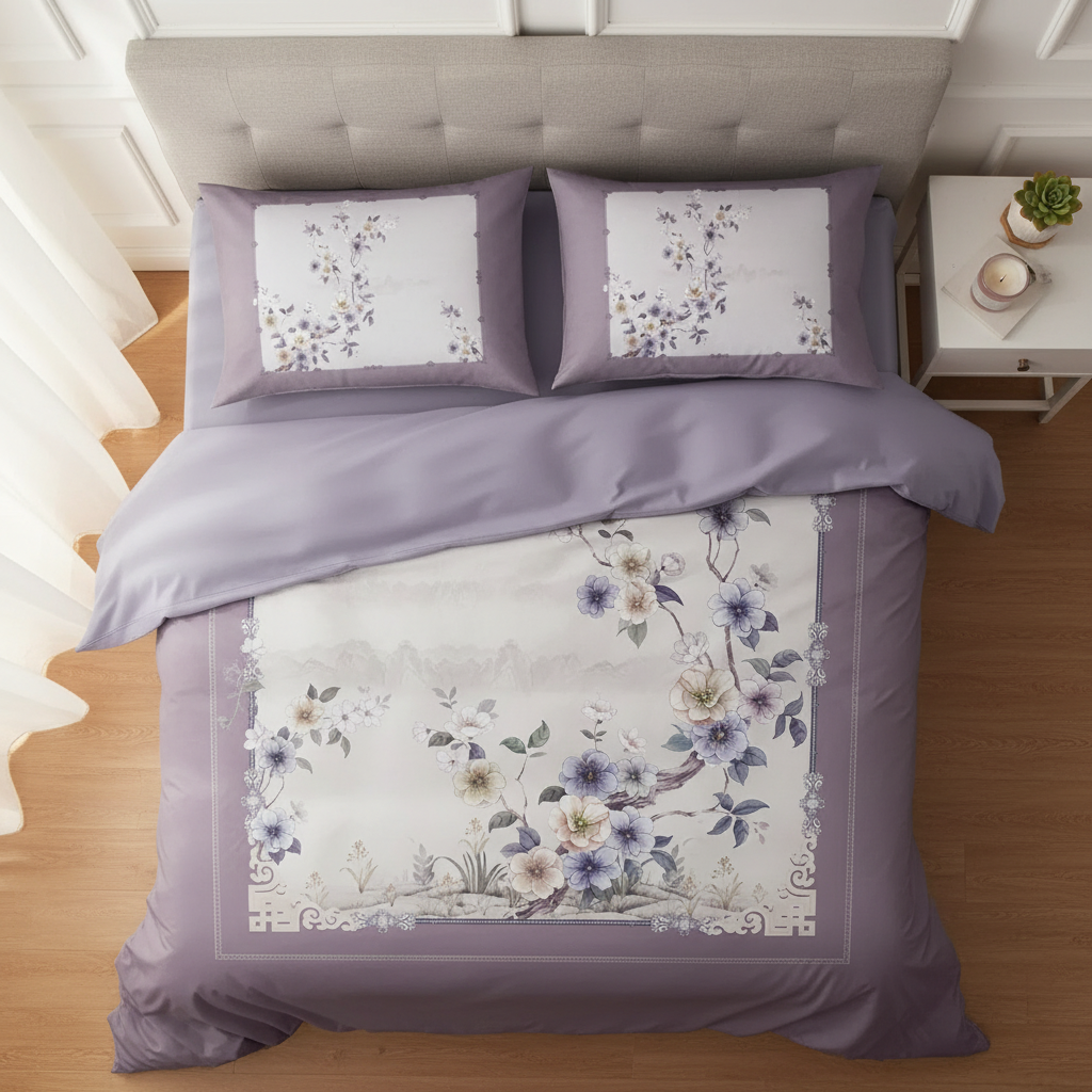 Empress Rochelle Bedsheet Set | 400TC King Size | 3-Piece RF-08