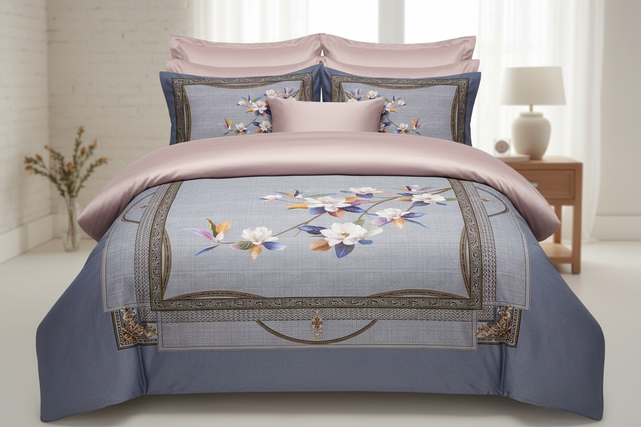 Empress Rochelle Bedsheet Set | 400TC King Size | 3-Piece RF-010