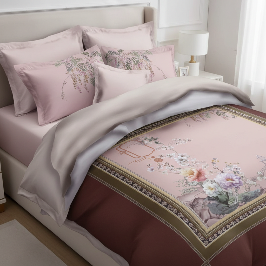 Empress Rochelle Bedsheet Set | 400TC King Size | 3-Piece RF-023