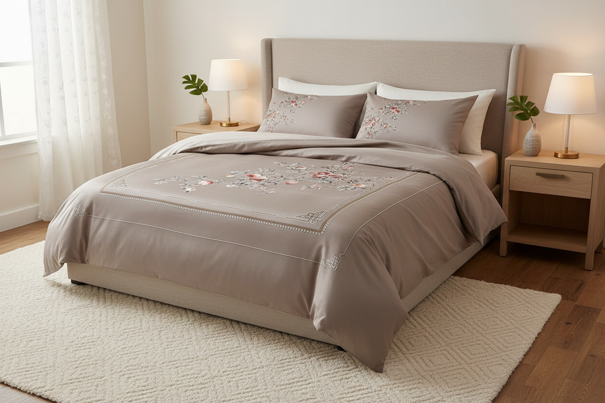 Empress Rochelle Bedsheet Set | 400TC King Size | 3-Piece RF-024