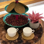 Knit Craft Coasters (6pc Set) - grahsajja