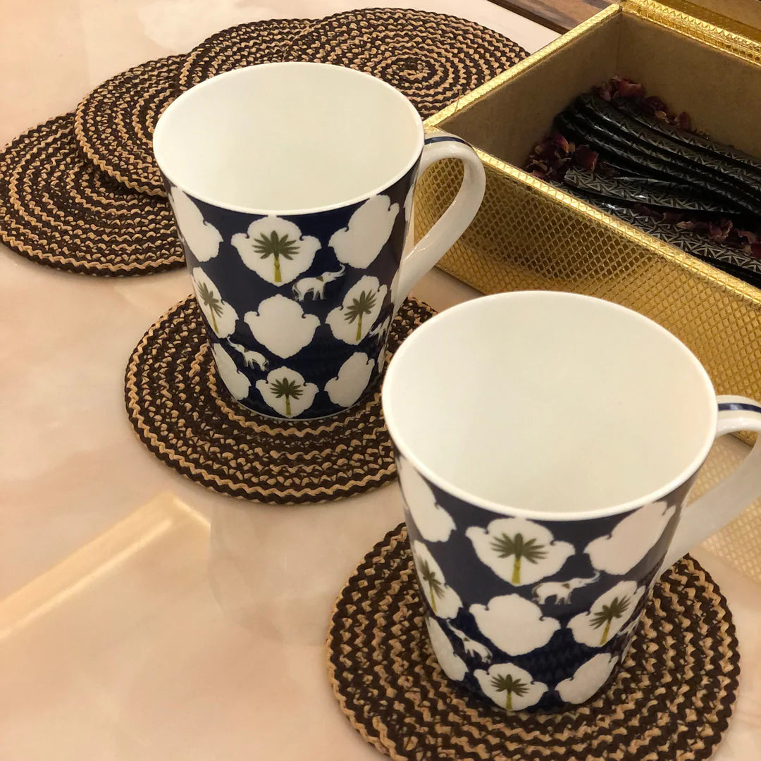 Knit Craft Coasters (6pc Set) - grahsajja