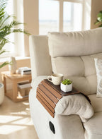 Sofa Armrest Tray | Oak Wood