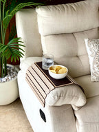 Sofa Armrest Tray | Cream