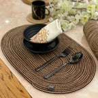 Knit Craft Oval Placemat - grahsajja