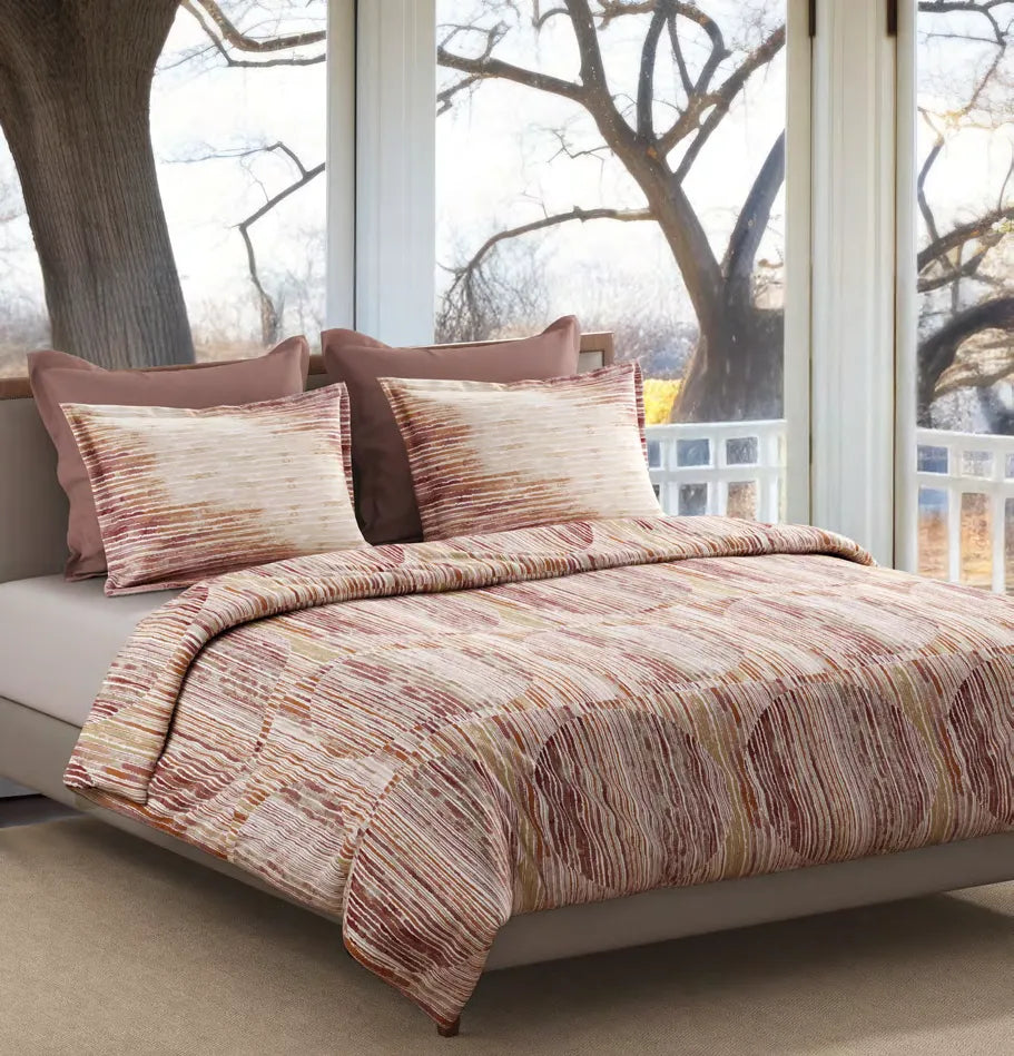 Sansaar Impression Collection-II King Size Bedsheet 2pc Pillow Cover CALICO