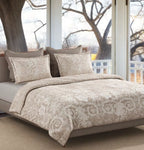 Sansaar Impression Collection-II King Size Bedsheet 2pc Pillow Cover SCROLL