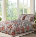 Sansaar Impression Collection-II King Size Bedsheet 2pc Pillow Cover SPRINGFLOWER