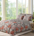 Sansaar Impression Collection-II King Size Bedsheet 2pc Pillow Cover SPRINGFLOWER