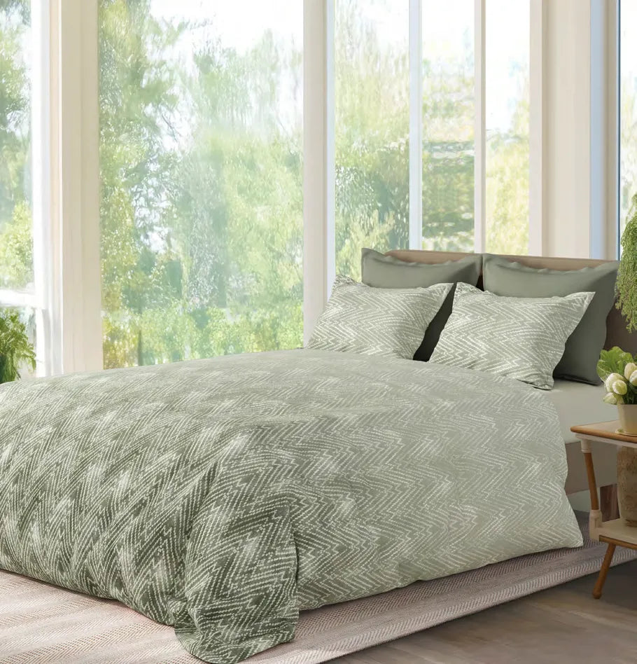 Sansaar Impression Collection-II King Size Bedsheet 2pc Pillow Cover DECCAN