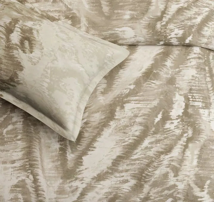 Sansaar Impression Collection-II King Size Bedsheet 2pc Pillow Cover HAZE