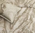 Sansaar Impression Collection-II King Size Bedsheet 2pc Pillow Cover HAZE