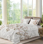 Sansaar Impression Collection-II King Size Bedsheet 2pc Pillow Cover FERN GARDEN