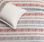 Sansaar Impression Collection-II King Size Bedsheet 2pc Pillow Cover BROOKE STRIPE