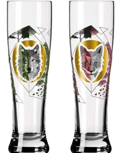 Brauchzeit Wheat Beer Glass #2 Set of 2 RITZENHOFF