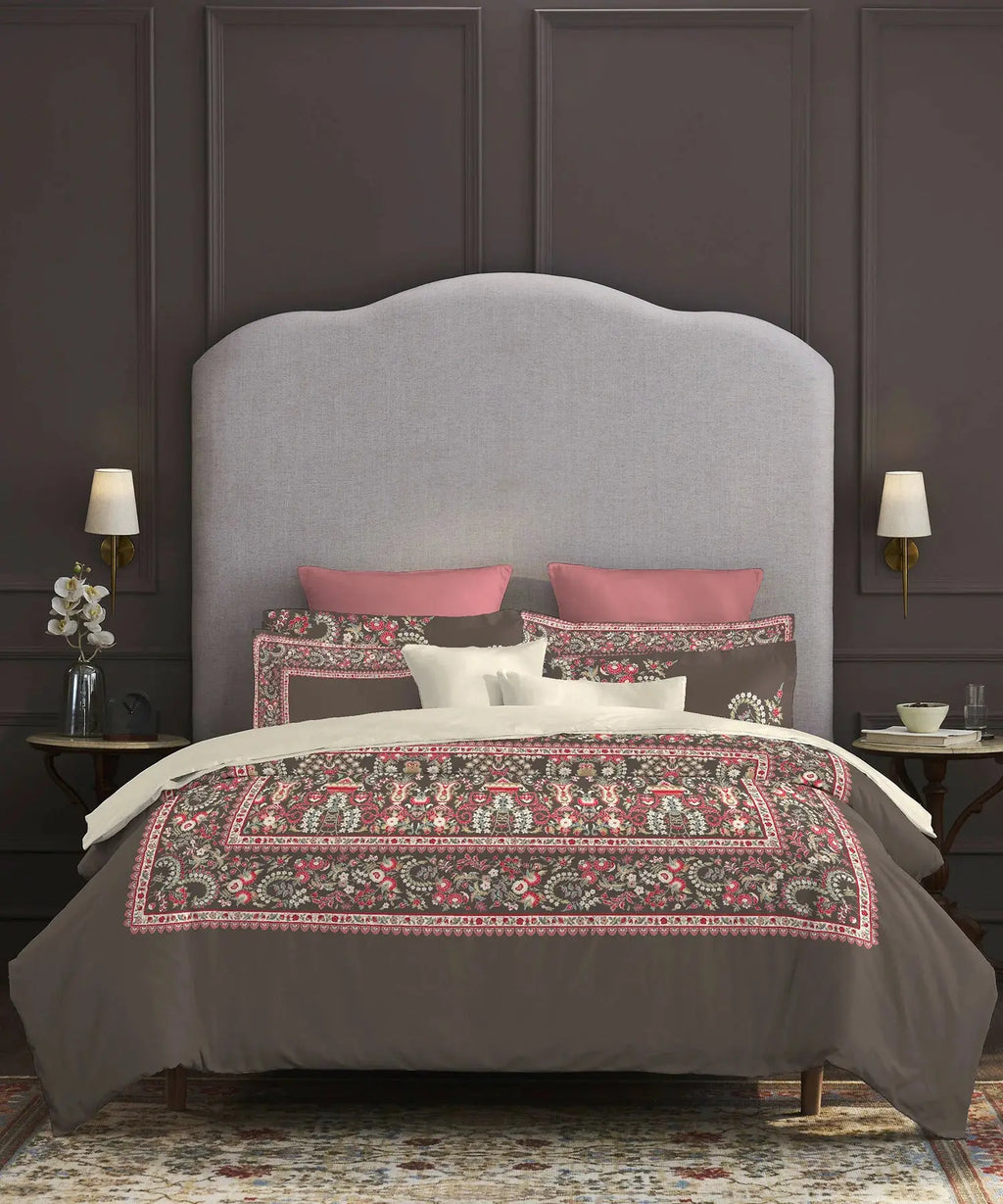 TRIDENT Nectarsoft Elite Collection, King Bedsheet Set, 400TC, 100% Cotton, Malabar Trident