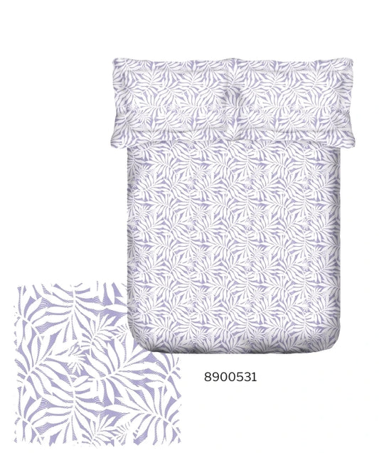 PORTICO MARVELLA Cotton Single bed size 150cmx224cm 144TC Printed 2Pcs  Bedsheet SS2025