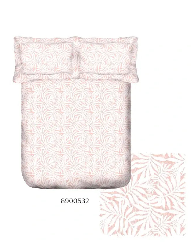 PORTICO MARVELLA Cotton Single bed size 150cmx224cm 144TC Printed 2Pcs  Bedsheet SS2025 Portico