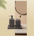 Myra Polyresin Soap Dispenser Floral