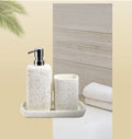 Myra Polyresin Soap Dispenser White