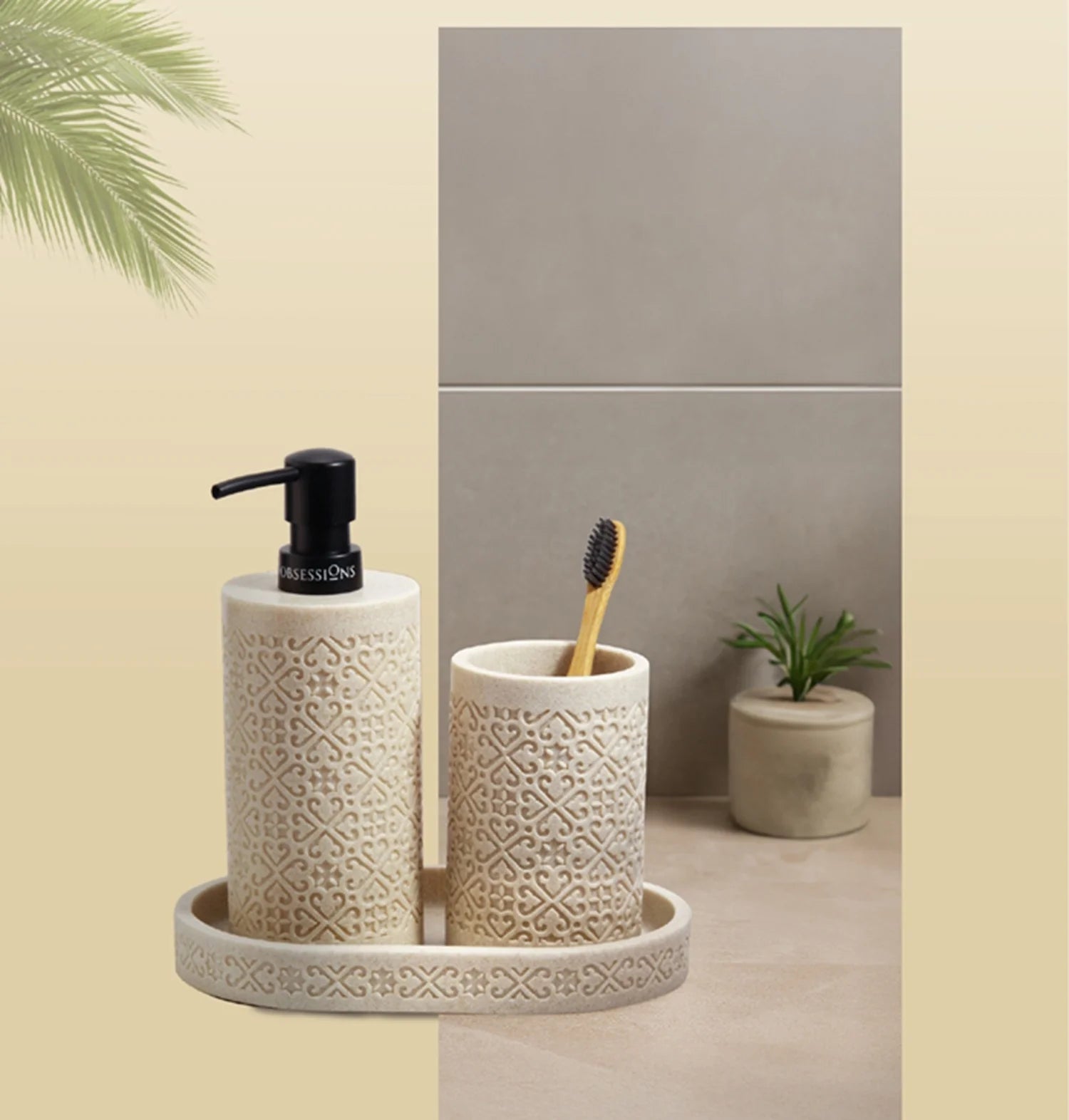 Myra Polyresin Soap Dispenser