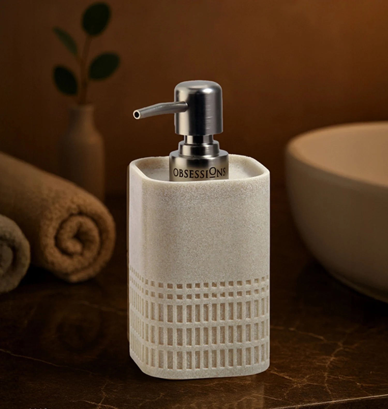Myra Polyresin Soap Dispenser