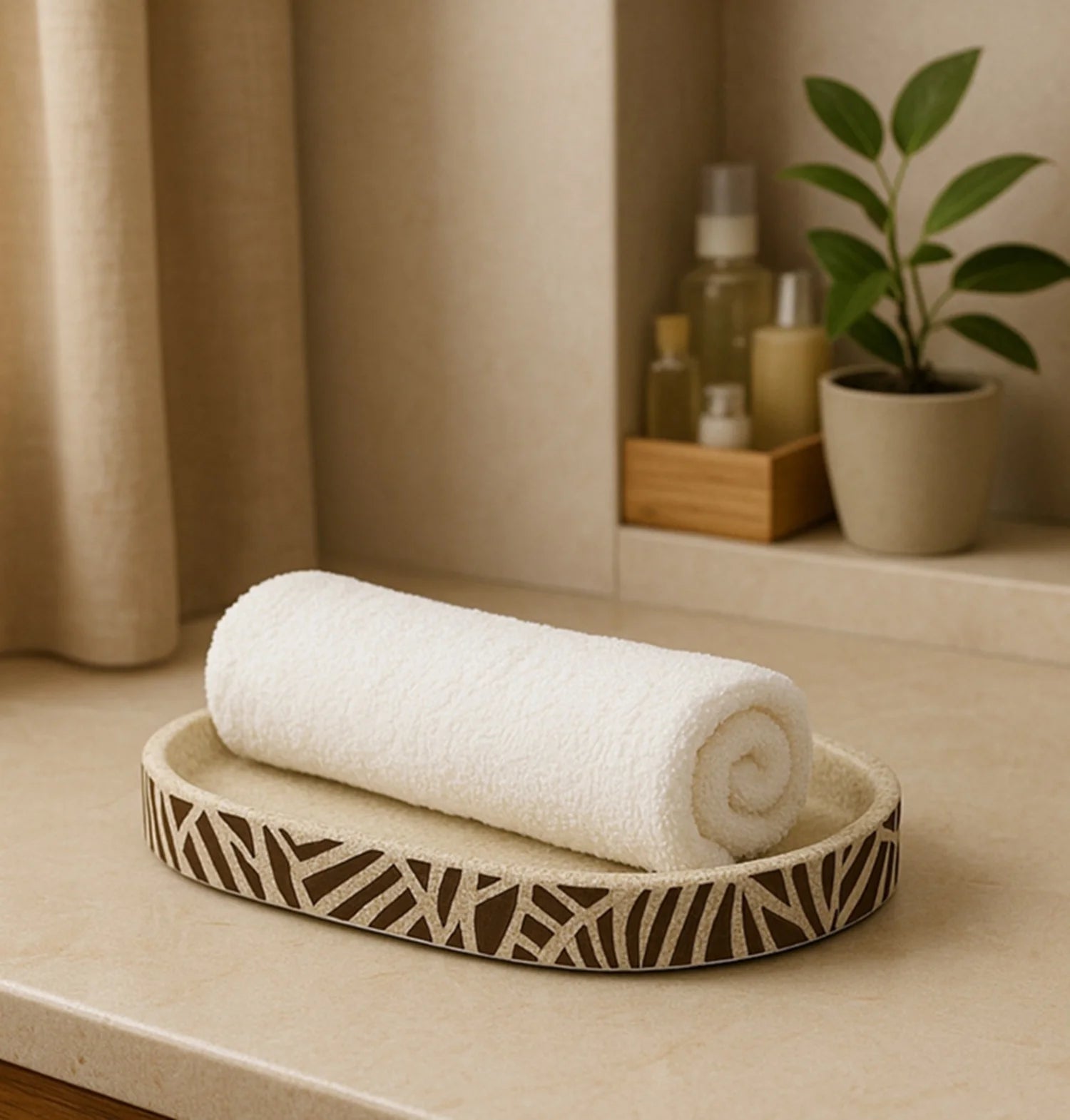 Myra Polyresin Soap Dispenser