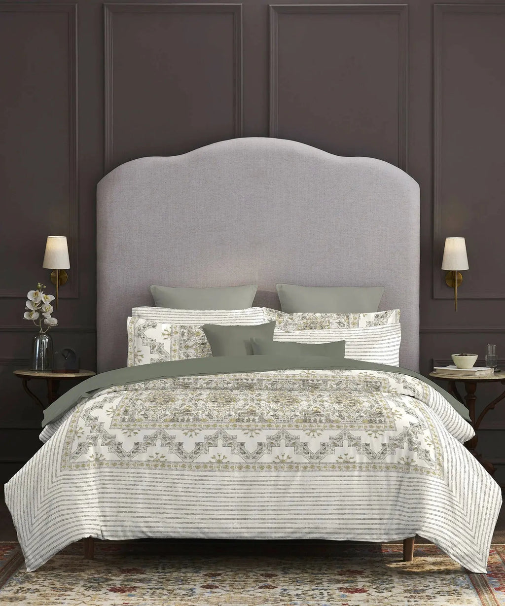 TRIDENT Nectarsoft Elite Collection, King Bedsheet Set, 400TC, 100% Cotton, Mirage Trident