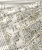 TRIDENT Nectarsoft Elite Collection, King Bedsheet Set, 400TC, 100% Cotton, Mirage Trident