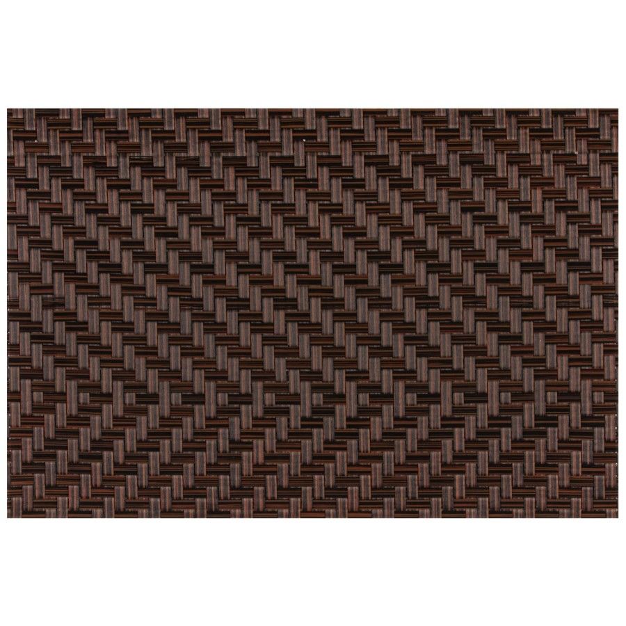 Freelance Basketweave Table Mat Set, Kitchen & Dining Placemats, Set of 6 pcs, 30 x 45 cm - grahsajja