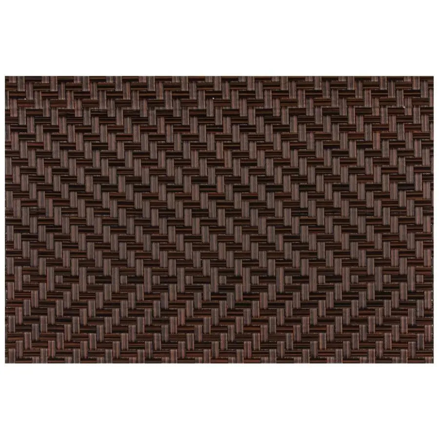 Freelance Basketweave Table Mat Set, Kitchen & Dining Placemats, Set of 6 pcs, 30 x 45 cm - grahsajja