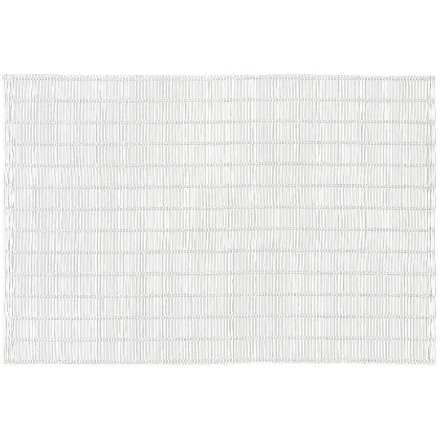 Freelance Basketweave Table Mat Set, Kitchen & Dining Placemats, Set of 6 pcs, 30 x 45 cm - grahsajja