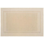 Freelance Basketweave Table Mat Set, Kitchen & Dining Placemats, Set of 6 pcs, 30 x 45 cm - grahsajja