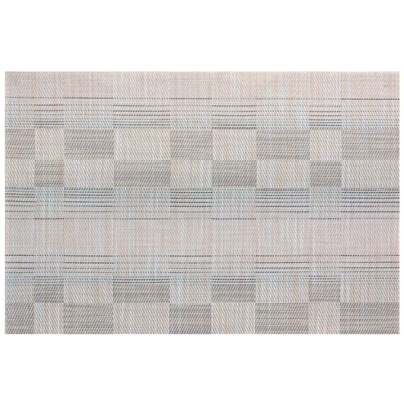 Freelance Basketweave Table Mat Set, Kitchen & Dining Placemats, Set of 6 pcs, 30 x 45 cm - grahsajja
