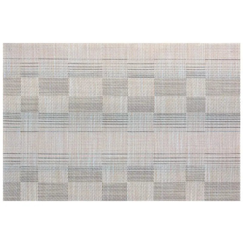 Freelance Basketweave Table Mat Set, Kitchen & Dining Placemats, Set of 6 pcs, 30 x 45 cm - grahsajja