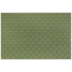 Freelance Basketweave Table Mat Set, Kitchen & Dining Placemats, Set of 6 pcs, 30 x 45 cm - grahsajja