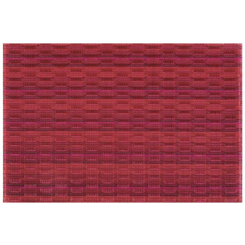 Freelance Basketweave Table Mat Set, Kitchen & Dining Placemats, Set of 6 pcs, 30 x 45 cm - grahsajja