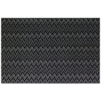 Freelance Basketweave Table Mat Set, Kitchen & Dining Placemats, Set of 6 pcs, 30 x 45 cm - grahsajja