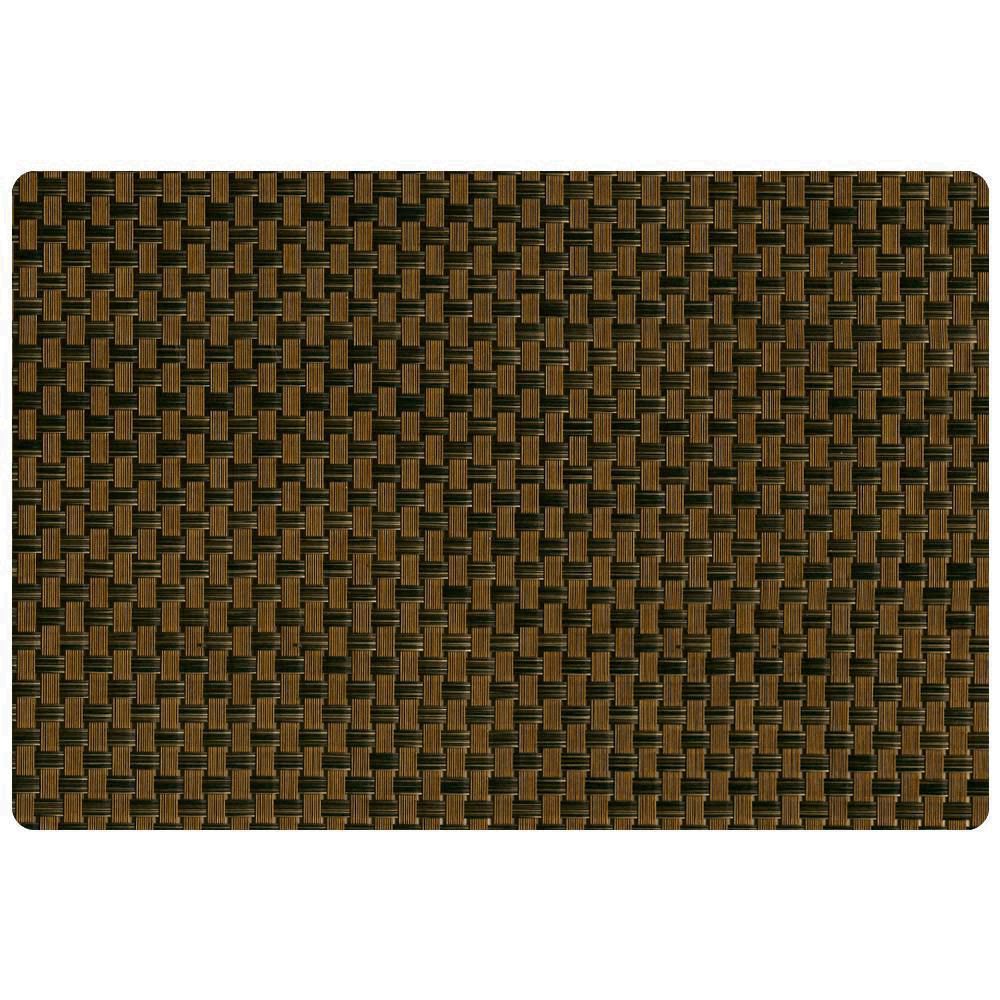 Freelance Basketweave Table Mat Set, Kitchen & Dining Placemats, Set of 6 pcs, 30 x 45 cm - grahsajja