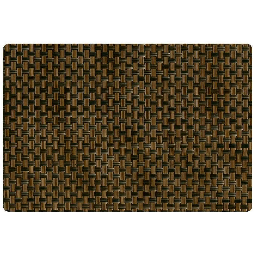 Freelance Basketweave Table Mat Set, Kitchen & Dining Placemats, Set of 6 pcs, 30 x 45 cm - grahsajja