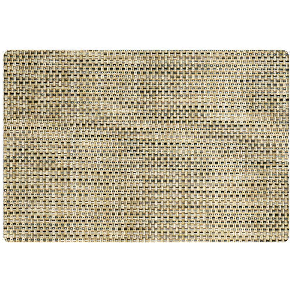 Freelance Basketweave Table Mat Set, Kitchen & Dining Placemats, Set of 6 pcs, 30 x 45 cm - grahsajja
