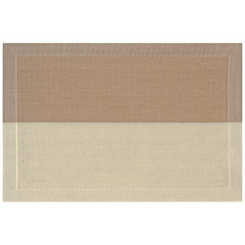 Freelance Basketweave Table Mat Set, Kitchen & Dining Placemats, Set of 6 pcs, 30 x 45 cm - grahsajja