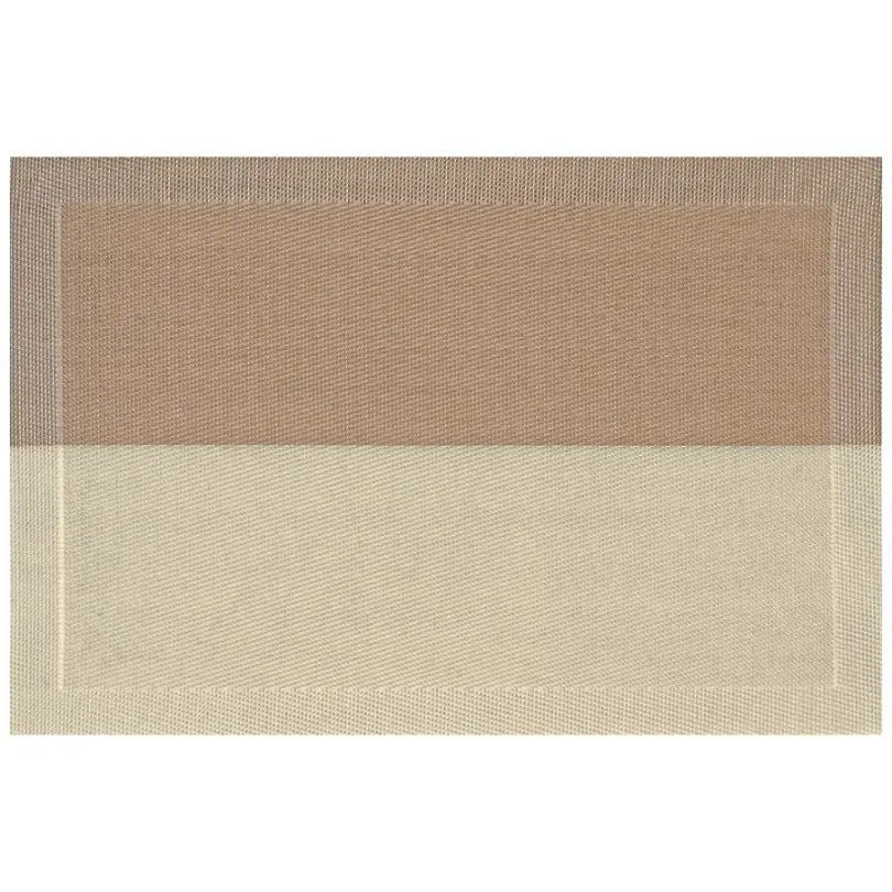 Freelance Basketweave Table Mat Set, Kitchen & Dining Placemats, Set of 6 pcs, 30 x 45 cm - grahsajja